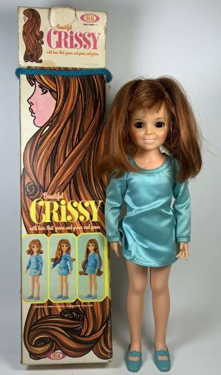 Vintage 1970 Ideal Crissy Doll - Hair Grows & Outfit