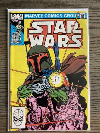 Marvel Comics Star Wars 68 1983 Boba Fett | 9.  4 - 9.  6 Nm - Nm,  Rare Key