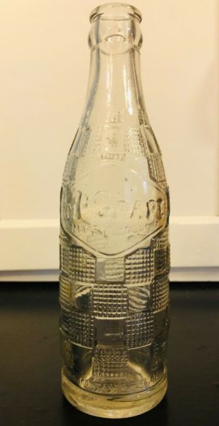 Rare Mi - Grape Soda 6 Oz Bottle Error Spelling Irwin “erwin” Tenn.