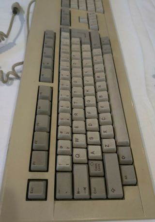 Rare Early Version Commodore Amiga 2000 Keyboard w/ C= key (Hi - Tek Mechanical) 3