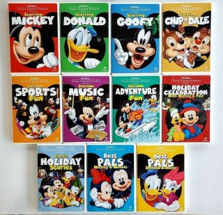 Walt Disneys Classic Cartoon Favorites Volumes 1 - 11 (dvd,  11 - Disc) Rare