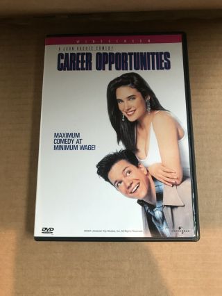 Career Opportunities Dvd,  1991 John Hughes Jennifer Connelly Opp Rare