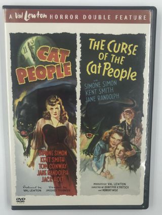 Dvd Cat People / Curse Of The Cat People (2005) Rare Oop Val Lewton Horror L@@k