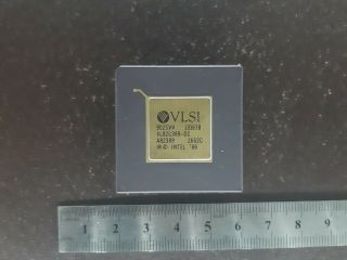 1X MOTOROLA INTEL VLSI VINTAGE CERAMIC CPU FOR GOLD SCRAP RECOVERY RARE 2