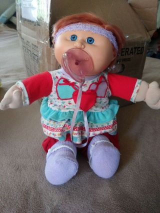 Vintage First Edition ❤ Cabbage Patch " Crying Baby " Girl ❤ Authentic Clothes ❤ ❤