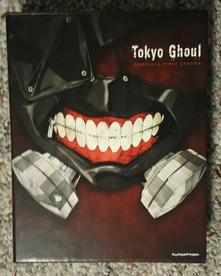 Tokyo Ghoul Season One / Limited Edition / Blu Ray & Dvd / Oop / Rare