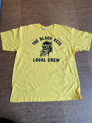 The Black Keys Size Xl Tour Concert T Shirt Rare Local Crew Without Tags