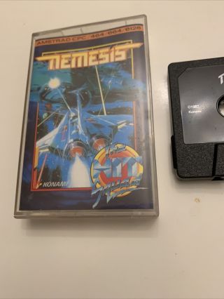 Amstrad CPC Rare Nemesis The Hit Squad - Complete - Fully and 2