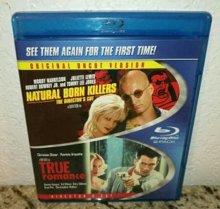 True Romance,  Natural Born Killers Rare 2 - Disc Blu - Ray Quentin Tarantino Wrote