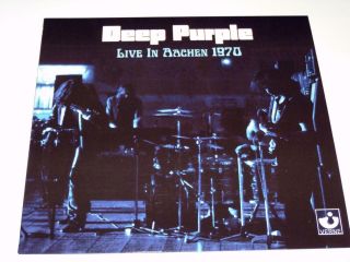 Deep Purple - Live In Aachen 1970 - Lp Vinyl Rare Concert Rainbow Ian Gillan V036