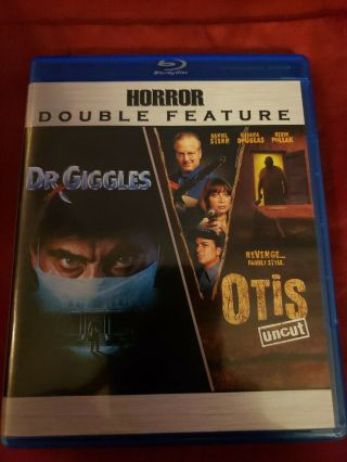 Dr.  Giggles / Otis Bluray Horror Double Feature Like No Scratches Oop Rare