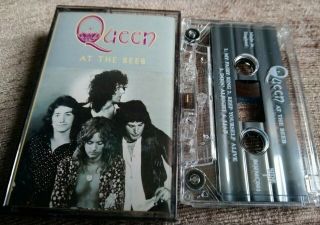 Queen At The Beeb Very Rare Cassette Tape Album Fast Post Bbc