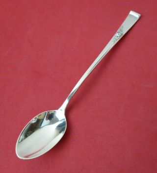 Reed & Barton 1954 Classic Rose Sterling Silver Iced Tea Spoon 7 1/2 " No Mono