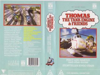 Thomas The Tank Engine Percy Harold And Other Stories Vhs Video Pal Rare