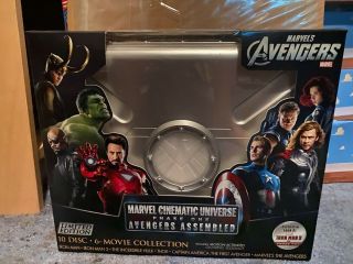 Marvel Cinematic Universe: Phase One Mcu Blu - Ray Box Set Complete Rare