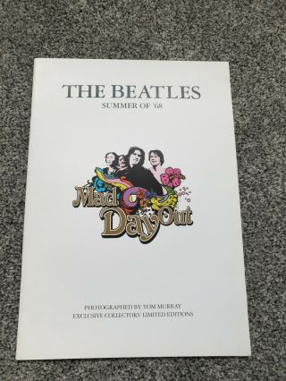 The Beatles Summer Of ‘68 Mad Day Out Rare Brochure By Tom Murray