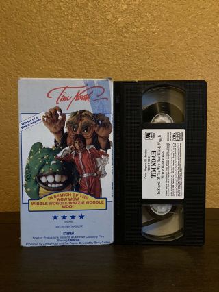 In Search Of The Wow Wow Wibble Woggle Wazzie Woodle Woo Vhs Cult Kids Rare Af