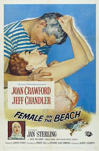 Rare 16mm Feature: Female On The Beach (joan Crawford / Jeff Chandler)