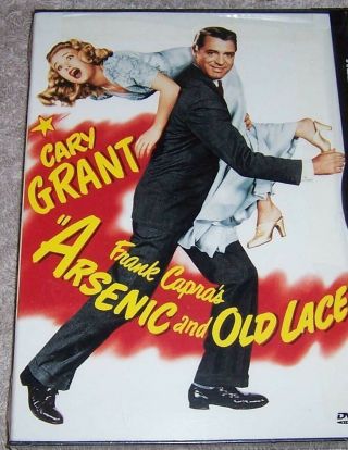 Arsenic And Old Lace Dvd - 1944 Rare - Region 1