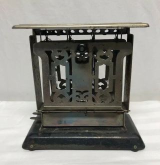 Rare Vintage Antique Meteor Electric Toaster 2 - Slice Manning Bowman And Co.