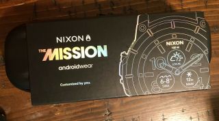 Nixon The Mission Smart Watch Red Bull Signature Series Rare Collector 