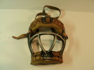 Vintage,  Antique,  Catchers Or Umpires Mask.  Very Old,  No Brand Visible