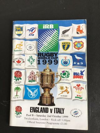 Bundle Of X 8 Rare Rugby Programmes & Tickets Internationals Final All Listed