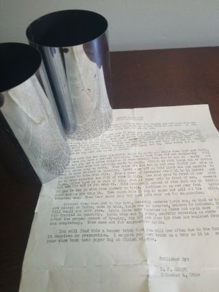 Vtg U.  F.  Grant Magic Trick W/directions Very Rare Collectable - Great Price