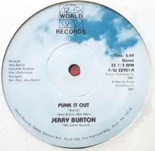 Jerry Burton - Punk It Out - 12 Rare Soul Funk;disco Boogie Modern