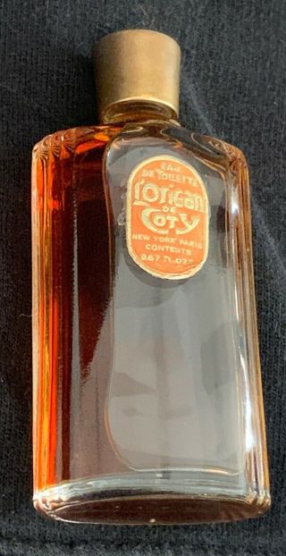 Vintage Very Rare Lorigan By Coty Perfume Bottle Vintage Bottle 3 In Tall
