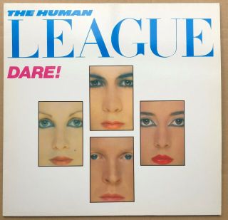 The Human League ‎– Dare Rare 1981 German Issue Vinyl Lp