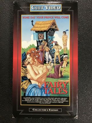Fairy Tales Vhs Cult Video Collector Edition 1995 Sleaze Vintage Rare