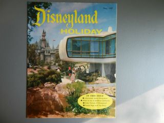 Vintage Disneyland Holiday Fall 1957 Guide Rare