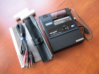 Nos Rare Sharp Ce - 50p Pocket Computer Calculator Printer Cassette Interface