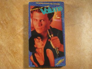 Pump Up The Volume Christian Slater Vhs Not 1995 Line 1st Edition 1990 Rca