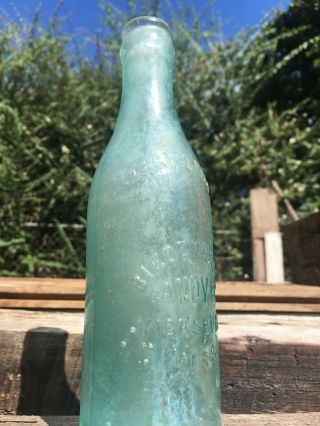 RARE Biedenharn Candy Co.  Vicksburg Mississippi soda cola bottle vintage 3