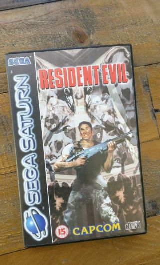 Like - Resident Evil - Rare Sega Saturn Game - Pal English Version