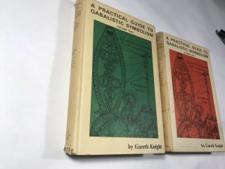 A Practical Guide to Qabalistic Symbolism (Vol.  1 & 2) by Gareth Knight,  Rare 2