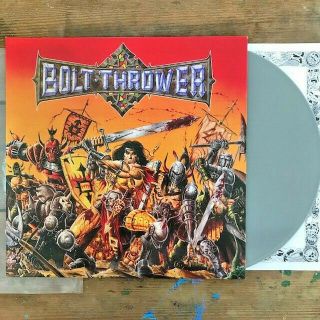 Death Metal Lp - Bolt Thrower – War Master Rare Grey Vinyl 200 Copies Earache