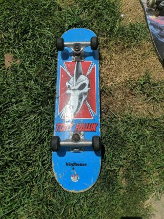 Vintage Tony Hawk Birdhouse Skateboard 7.  25 " X 29 "