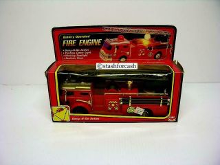 Rare 1987 Bright Fire Engine / Molded From 1970 Hess