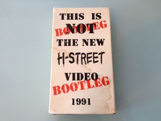 1991 Vintage H - Street This Is Not The Video Vhs Tape Rare Skateboard