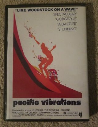 Rare Dvd Pacific Vibrations John Severson Not In Print Surfing Movie Ronjon