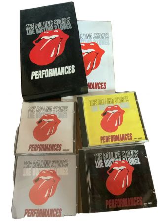 Rolling Stones Performances 1963/ 1974 Rare 4 Cd Box Set