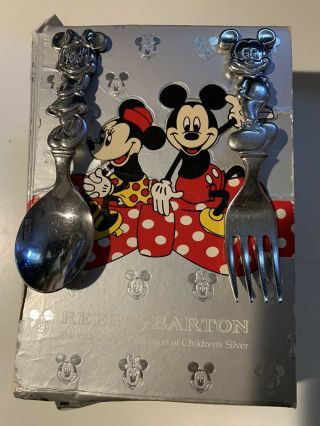 Reed And Barton Sterling Silver Flatware Set Disney