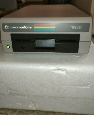 Commodore 64 1541 Floppy Disk Drive,  Box,  User Guide,  Head Cleaner,  Cables Rare