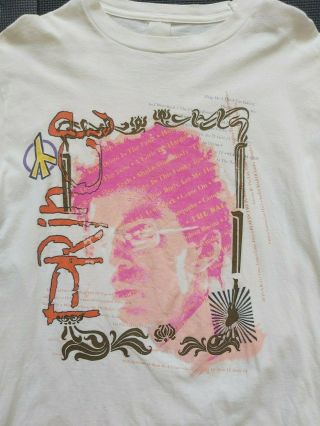 PRINCE RARE VINTAGE SIGN OF THE TIMES 1987 TOUR T SHIRT Med/Large @ 2
