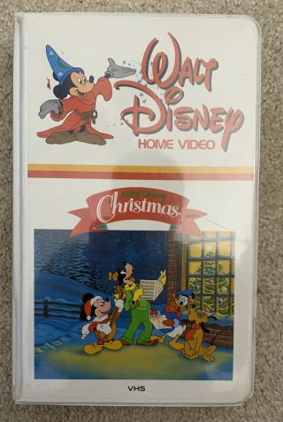 A Walt Disney Christmas Home Video 1982 Vhs Rare Ssp