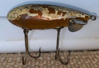 Antique Winchester Fishing Lure No.  2903 Marked On Tailfins Well
