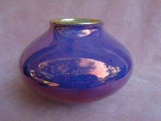 Antique B & Co Bernardaud Limoges France Lavender Lusterware Luster Ware Vase